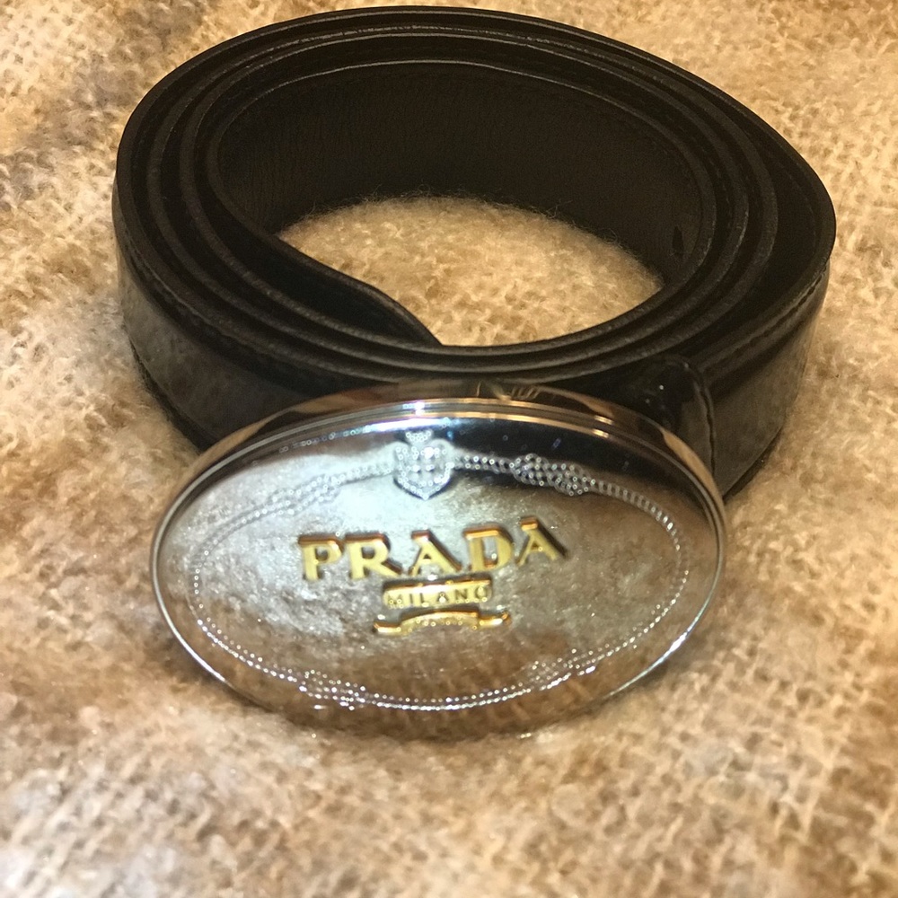 Authentic Prada belt. Size is 32/80